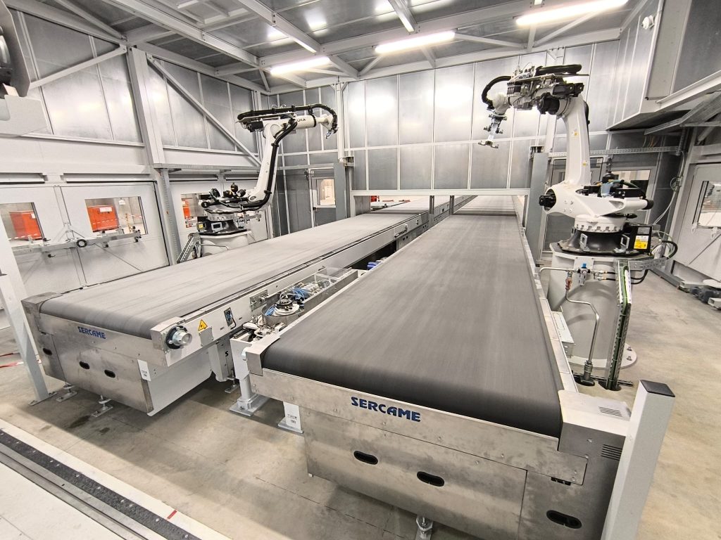 Conveyor telescopico